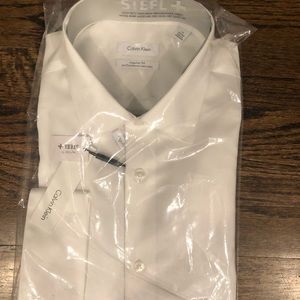 Calvin Klein white dress shirt
